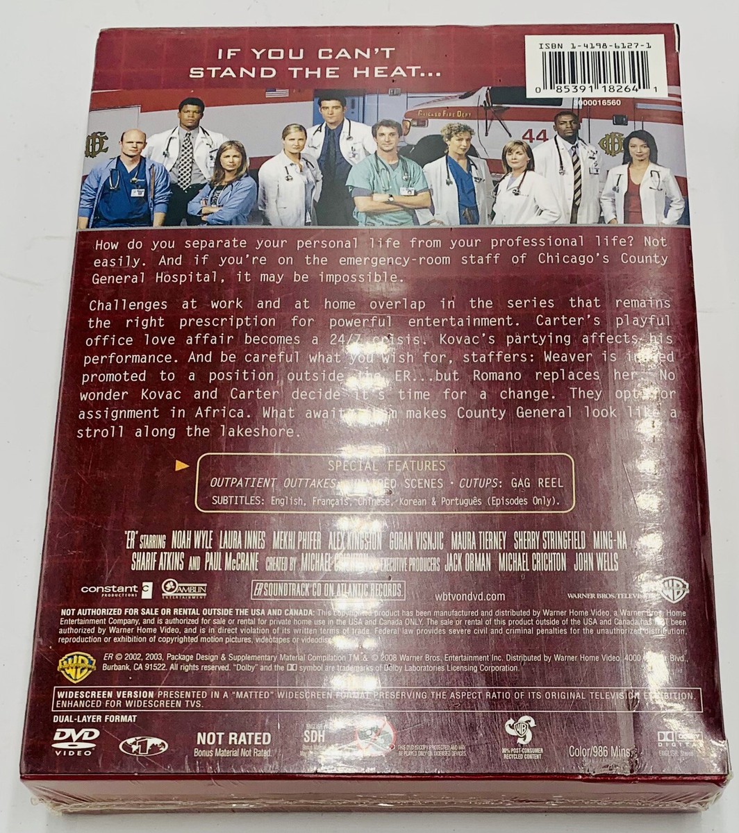 (未使用･未開封品)Er: Complete Ninth Season [DVD] Amazon.com: ER: The Complete Ninth Season (Repackaged/DVD