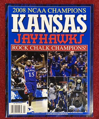 2008 NCAA Champions Kansas KU Jayhawks MMI Sports Specials Magazine