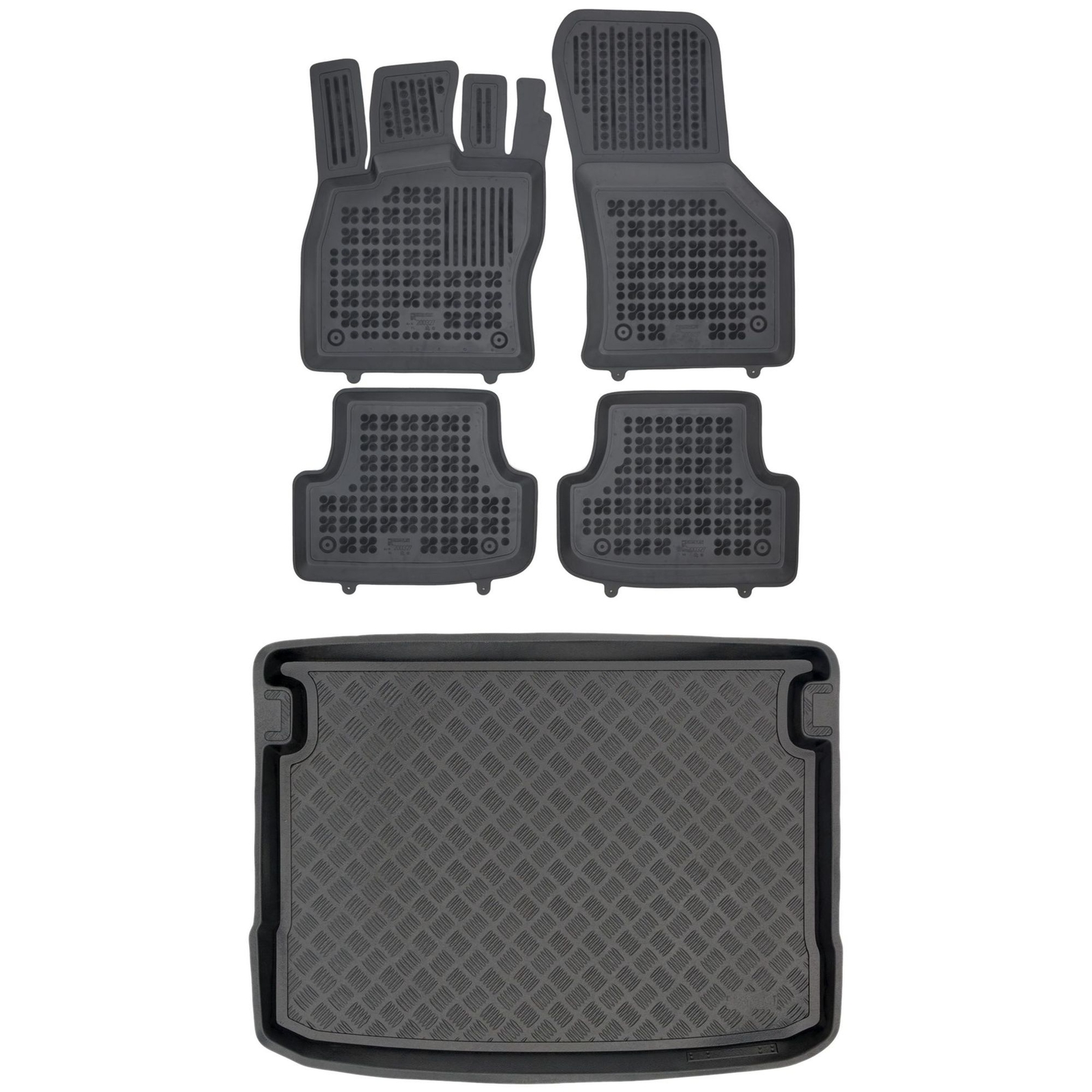 Tapis de coffre en PE haute densité et tapis de sol Audi A3 IV 8Y
