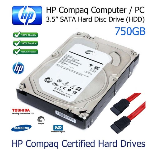 HP Pro 3500 MT 3.5" SATA Hard Drive (HDD) Upgrade / Replacement 80GB to 2TB - Picture 34 of 49