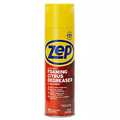 Zep ZUHFD186 Heavy-Duty Foaming Degreaser, 18 oz. - Quantity 1