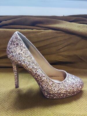 Rose Gold Platform Court High Head over Heels By Dune