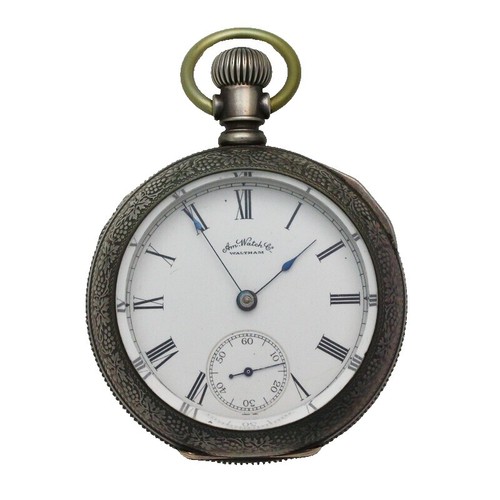 Vintage Waltham Watch Co. Grade 18 Model 1883 7j Hand Wind Pocket