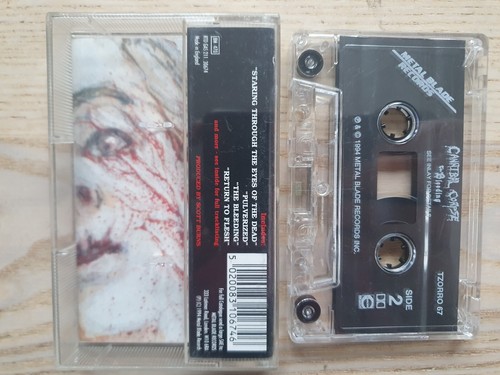 Cannibal Corpse The Bleeding Cassette Tape - Picture 2 of 2