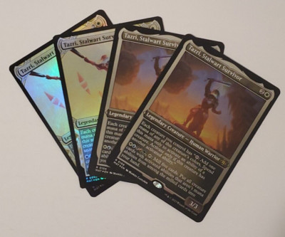 MTG 4x Tazri, Stalwart Survivor,  March Aftermath, Magic NM