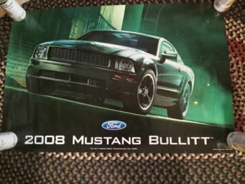 Ford Mustang GT Bullitt Poster 24x36