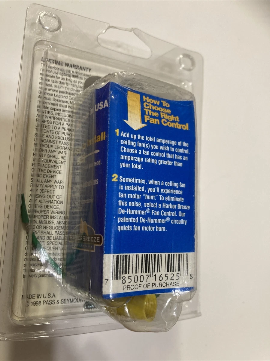Harbor Breeze Ceiling Fan Motor Humming Shelly Lighting