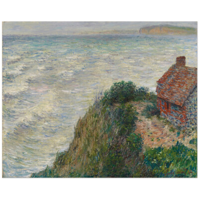 Claude Monet, Fischerhaus in Petit Ailly, Maison de pêcheur au Petit 11003001935