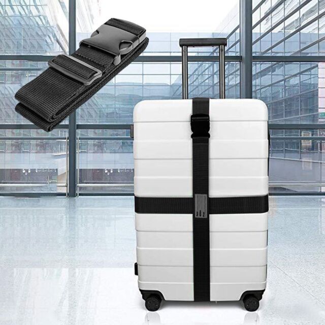 Adjustable Safety Luggage Straps Travel Suitcase Non-Slip Packing Belt Durable Adjustable Safety Luggage Straps Travel Suitcase Non-Slip Packing Belt Durable