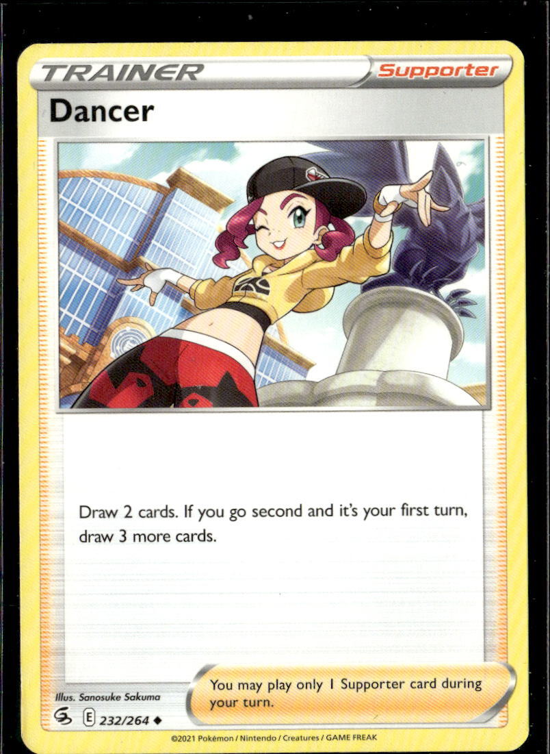 Pokemon Dancer 232/264 Fusion Strike Non Holo Uncommon 5