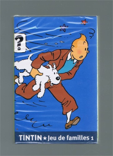 TINTIN / Hergé JEU DE FAMILLES 1 MOULINSART 2010 Neuf sous blister