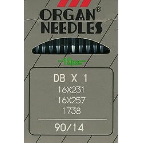 Organ DB X 1 Industrial Needles 16X257 Size 90/14 (10pk) eBay