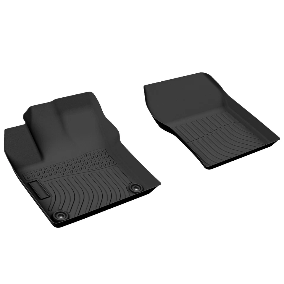 Floor Mats Cargo Liners Carpets for 2016-2022 Toyota Prius All-Weather TPE 3pcs - Image 4 of 4
