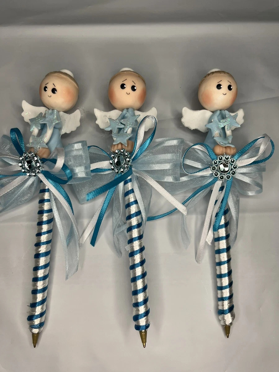 baptism pencil favors Recuerdos Bautizo Lapicero Ni o Boy eBay