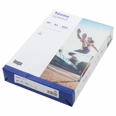 TecnoSpeed Kopierpapier Qualitäts-Druckerpapier Drucker Papier DIN A4 500 Blatt