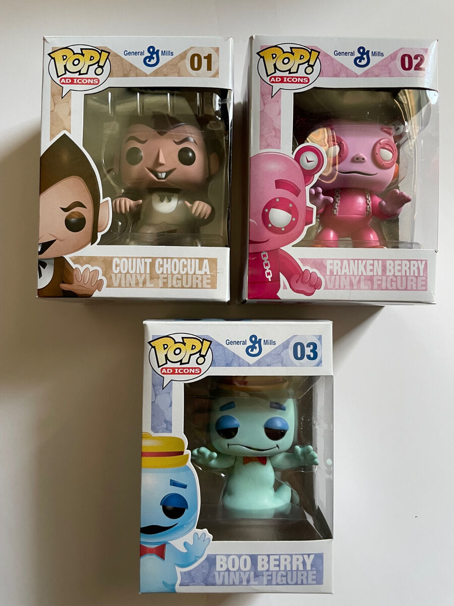 Funko Pop GM Monster Cereal ORIGINAL Set COUNT CHOCULA, BOO
