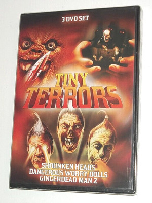 Tiny Terrors (3 DVD Set, 2013), NEW/SEALED