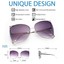 Gafas De Sol Aviador XXL Para Mujer Con Lentes Degradados Metálicos – Estilo Oversized, Protección UV400