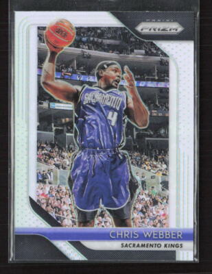 2018-19 Panini Prizm Silver #165 Chris Webber Sacramento Kings (T)