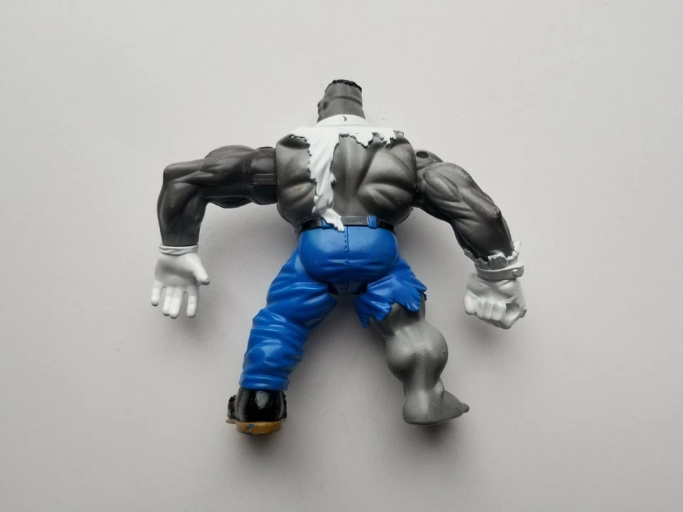 Incredible Hulk Action Figure Grey Hulk Joe Fixit Toybiz 1996 1990s 90s - Image 2 of 2