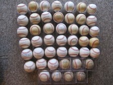 HUGE Yankees SIGNED Baseball Collection. 8 Team + 38 individual. Mantle, etc.