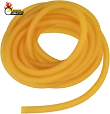 Natural Latex Rubber Band, 16.4Ft / 5M, 6X9Mm Rubber Tube Tubing for Slingshot C