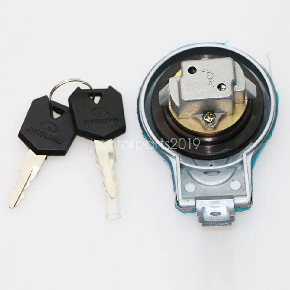 Llaves de bloqueo de tapa de tanque de combustible para Yamaha Virago XV 1100 250 750 535 Foto 3 de 4