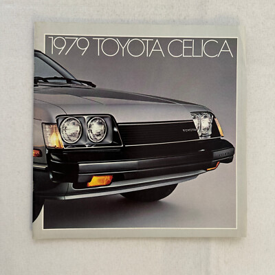 1979 Toyota Celica Car Sales Brochure Catalog GT Liftback ST Sport