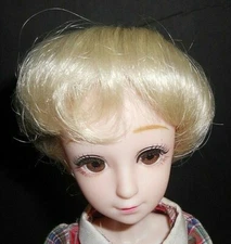 Kemper Doll Wig Tracy Synthetic Fiber, Size 7-8  Blonde Made In China 10/11/22