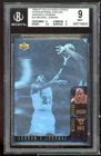 Michael Jordan Card 1996-97 Coll Choice International English J2 #12 BGS 9
