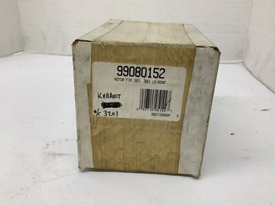 99080152 Motor For 363 383 Lo Sone