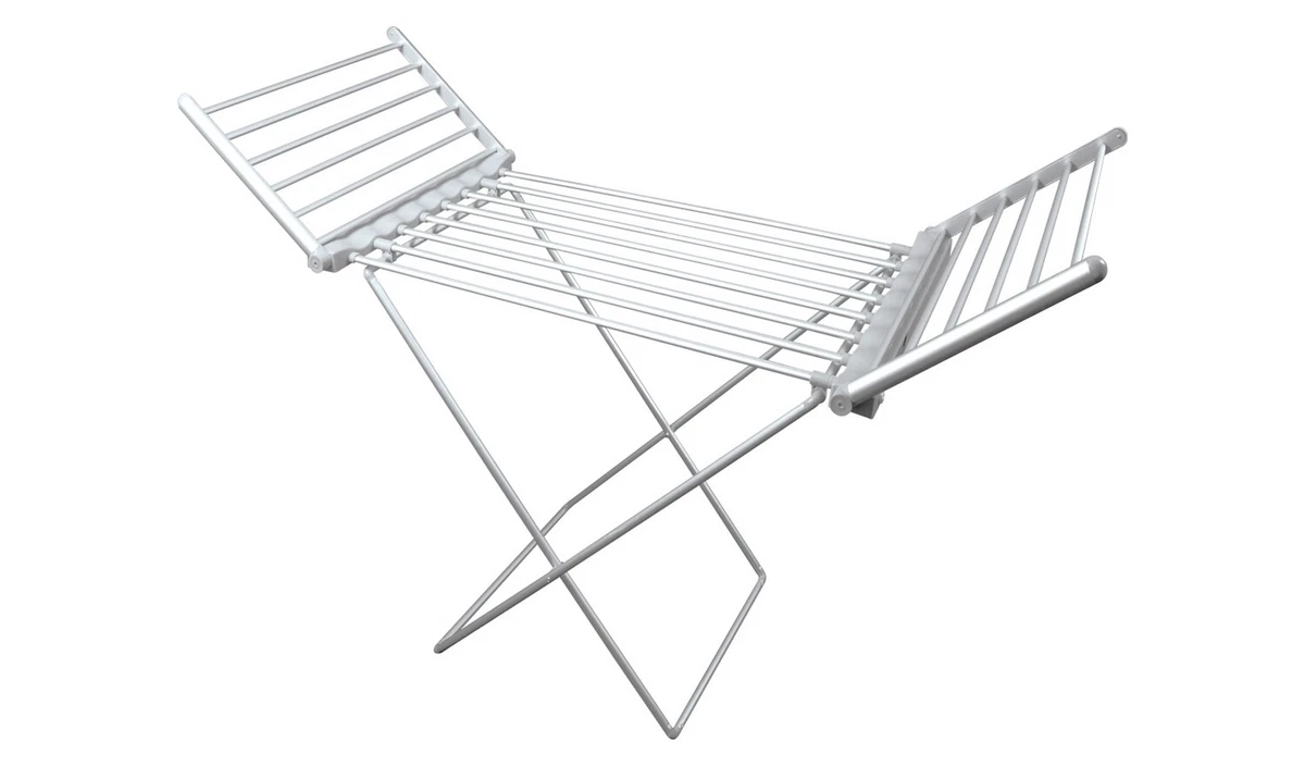 11.5m Heated Electric Indoor Clothes Airer Energy Saver winged