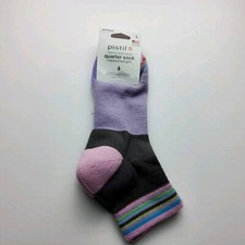 Pistil Women's Wool Blend Kaiya Quarter Socks Made In USA Size L 10-12.5