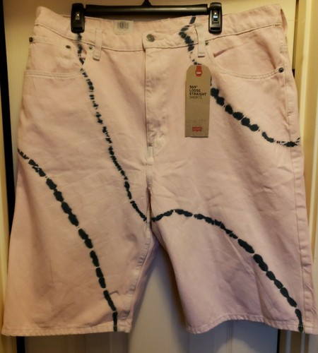 Levi's 569 Loose Straight STRETCH Denim Shorts BISCUIT (Size 38) NWT MSRP $45 - Picture 4 of 10