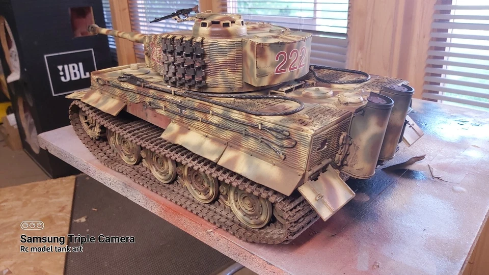 Taigen ,torro 1/16  RC German Tiger 1 Late Michael Witmann Viller Bocage  - Image 3 of 4