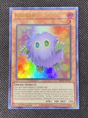 Bài Yugioh] Lá bài Kuribah  BROL-DE001  Ultra 1st - Tiếng Đức