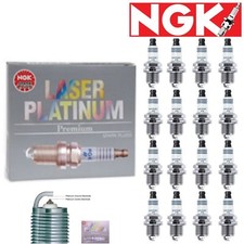 16 Pack NGK Laser Platinum Spark Plugs 2006-2008 Jeep Commander 5.7L V8 Kit