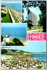 Postcard Romania Eforie Nord Northern Dobruja Beach Multi View