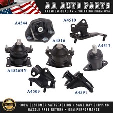 7 Engine Motor Transmission Mount For 2003-2007 Honda Accord 2.4l Auto Trans 7 Engine Motor Transmission Mount For 2003-2007 Honda Accord 2.4l Auto Trans