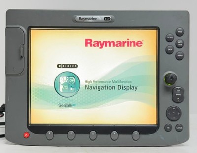 Raymarine E120 GPS Chartplotter Radar Multi-Function Display MFD SEE DESCRIPTION