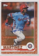 2019 Topps Pro Debut Orange Auto 20/25 Julio Pablo Martinez #169 Auto 0c6