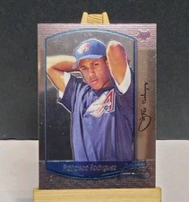 2000 Bowman Chrome #321 Francisco Rodriguez RC Angels Rookie Baseball Card. rookie card picture