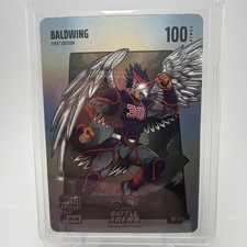 2026 Baldwing Drake Baldwin Bo Jackson Battle Arena Silver Steel #SBF-109 RC