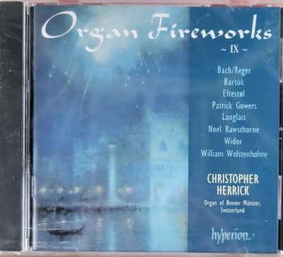 CHRISTOPHER HERRICK ~ Organ Fireworks IX ~  CD ~ SEALED!!!