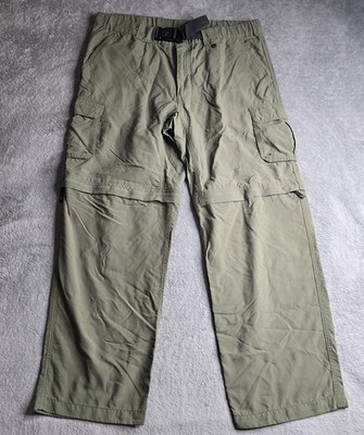 Boy Scouts Switchback Pant Mens Medium Green Convertible Cargo Nylon Uniform