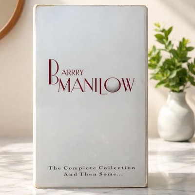 Barry Manilow The Complete Collection and Then Some 4 CDs Book VHS Great Set
