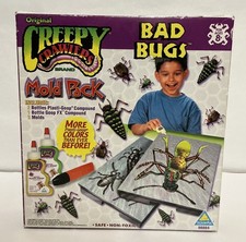 Creepy Crawlers Mold Pack Bad Bugs New 2001