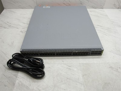 Juniper QFX5100-48S-AFO 8x 10Gb SFP+ 6x 40G QSFP+ Dual PSU Ethernet Switch
