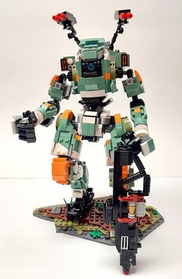 100% LEGO MOC BT-7274 Vanguard-Class Titan - Titanfall 2 SET Robot Mech Respawn