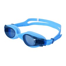 TYR Vesi Femme Goggles, Smoke/Blue, One Size - Lightweight Swim Goggles
